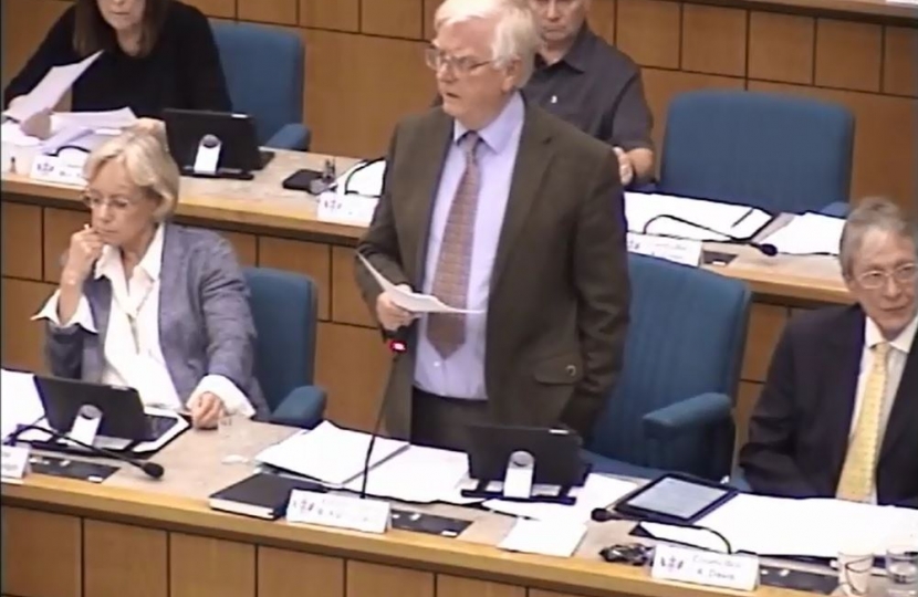 Cllr Fairbank faces the music at Full Council