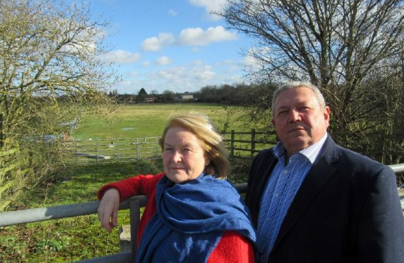 Walton councillors Rachael Lake and Alan Kopitko