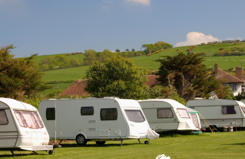 A transit site will help Surrey Police to tackle unlawful camps