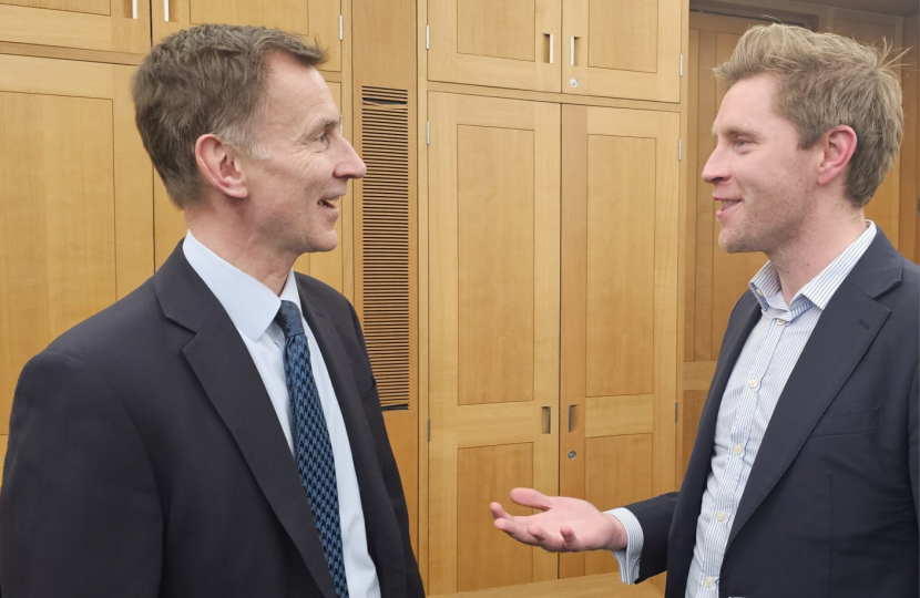 John Cope and Jeremy Hunt