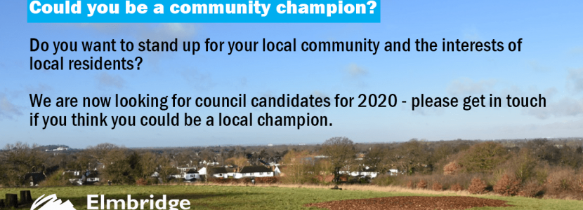 Could you be a community champion?