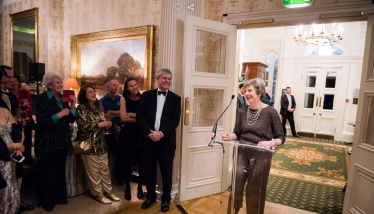Theresa May at the EWCA Xmas Dinner