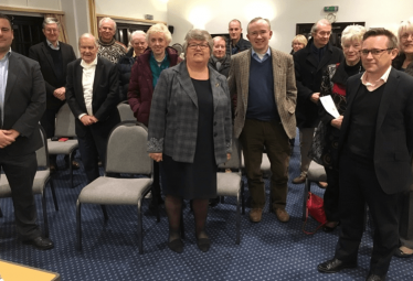 County Councillor Mary Lewis at her re-selection