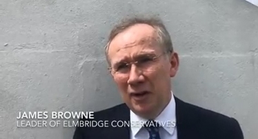 Elmbridge Tory leader Cllr James Browne